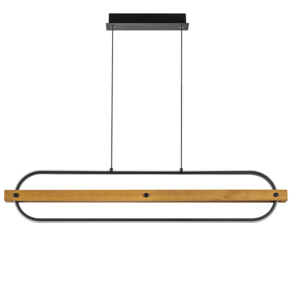 faba0d4c005811ee813fc81f66f678b0_0a1b833cca4c11ee8145c81f66f678b0 723337 Люстра LODI LED 36W 3240LM ЧЕРНЫЙ/ДЕРЕВО 3000K