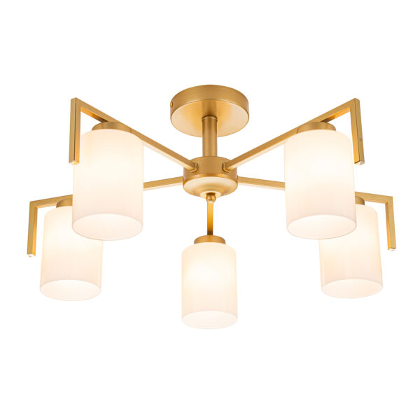 l103190 Escada 1142/5P E27*60W Gold