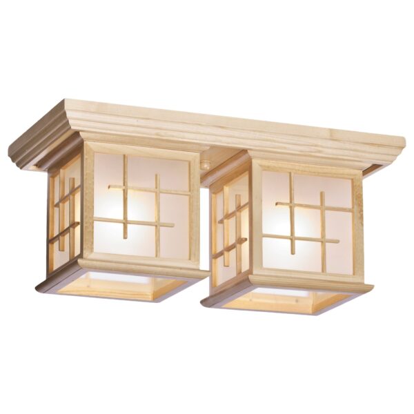 007xrtr672w8tnurl8tnqreuk0lmpft4-1 592-717-02 VELANTE Деревянный стиль светильник потолочный, E27, 2x40W