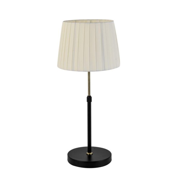 04a80b5423a09952694b642aafb16997 8302/1T MODERNI LN26 519 бронза/черный/бежевый, металл/текстиль Настольная лампа E27 1*60W 220V TUNE