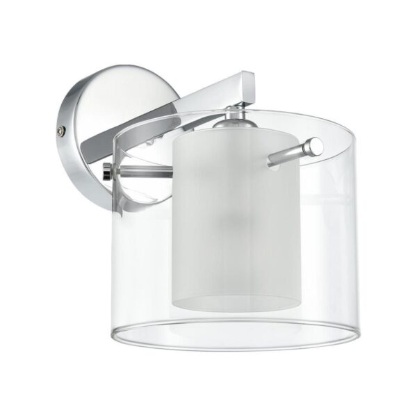 10d3af7d3c0c9a69f518707bb7c91b3c 8261/1W MODERNI LN26 135 металл/стекло, хром/прозрачный Бра E14 1*40W 220V VERDI