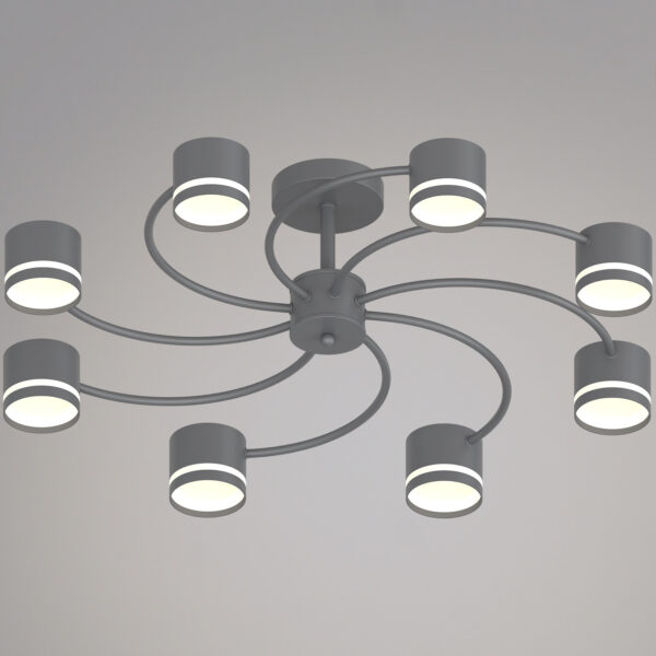 1432913_1 26730-0.3-08 GX53 GREY светильник потолочный