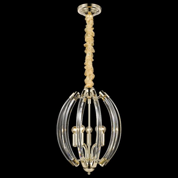 22nm5vja7xcdfo4g43048xy1h6bsz8lb-1 WE149.05.303 WERTMARK PRANDO светильник подвесной, E14, 5x40W