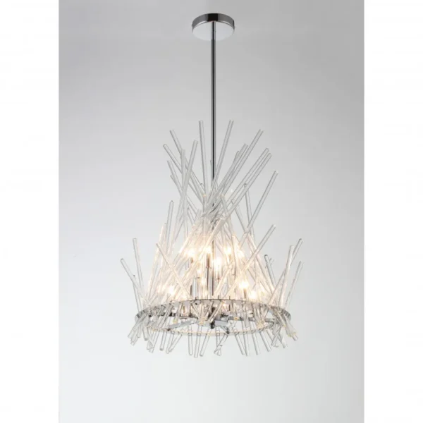 2619.970 Светильник подвесной CASA 966C-12 CR+CL