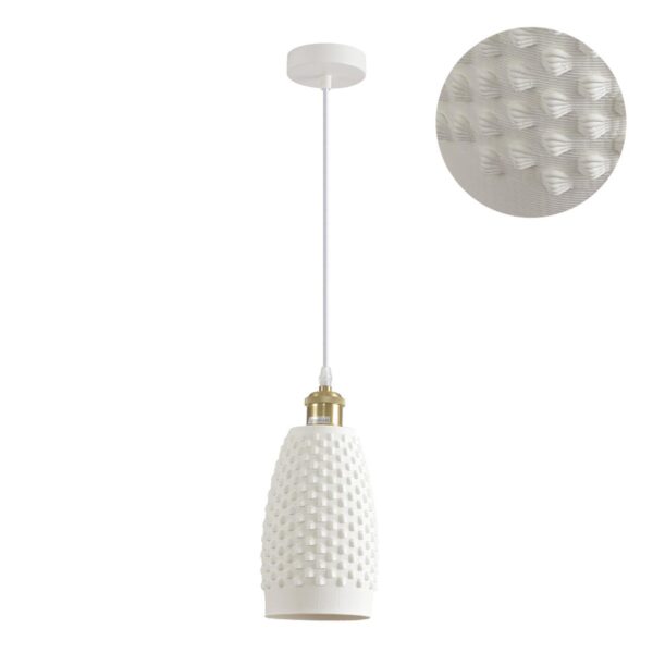 2baddf099b168b23b8c70852ef07496c 8350/1B SUSPENTIONI LN26 373 белый, металл/керамика Подвес E27 60W 220V CANESTRA