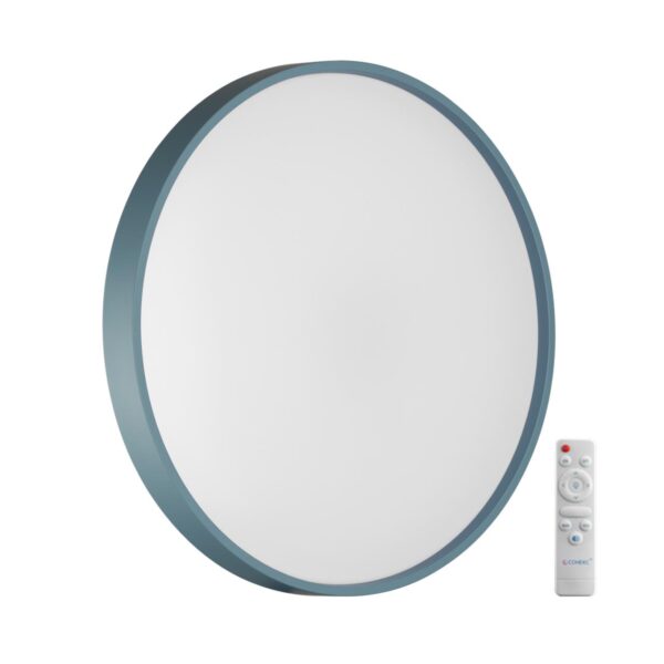 34b7b9c384eebcbf9cea909da8908eae 7745/DL COLOR SN 127 Светильник светодиодный потолочный пластик/белый/синий LED 48Вт 3000-6000К D380 IP43 пульт ДУ MAVIC