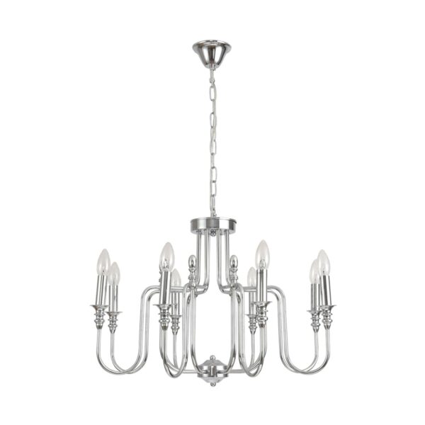 3538bfe55fab1dbbccc3d7758367d8c5 8317/8 CLASSI LN26 075 хром/металл Люстра E14 8*40W 220V SUANA