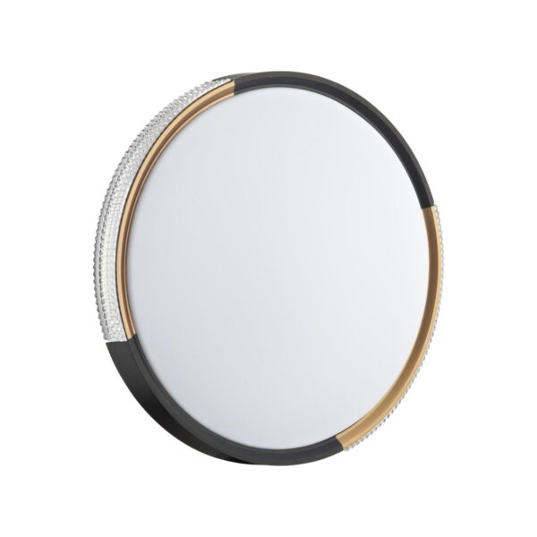 3e6a5378b01662e5e96ccfd33ddd2659 7629/ELN PALE SN 184 Светильник пластик/черный/золотистый LED 76Вт 3000/4000/6000K D490 IP43 CCT VELIO