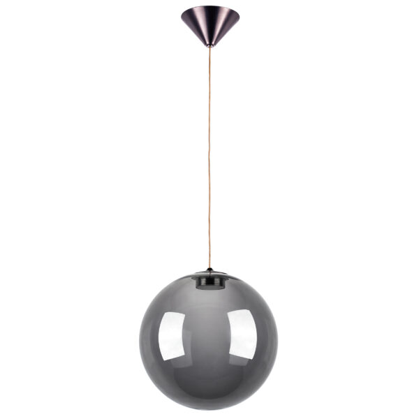 44559385011e11ee813fc81f66f678b0_bce72f4e94f411ee8145c81f66f678b0 801018 Люстра SFERETTA LED 1х3W 120LM КОФЕЙНЫЙ/ДЫМЧАТЫЙ 3000K