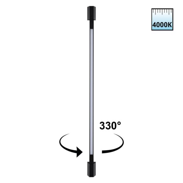 4c325a7e045381100d157436cdbcaae0 359890 STREET NT25 686 черный Светильник ландшафтный светодиодный IP54 LED 9W 4000К 220-240V VESPERA