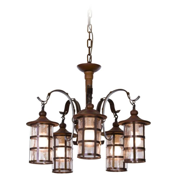 5dq0fiowm6zq66pzk9jckvqb1gltsioi-1 588-703-05 VELANTE Деревянный стиль светильник подвесной, E27, 5x60W