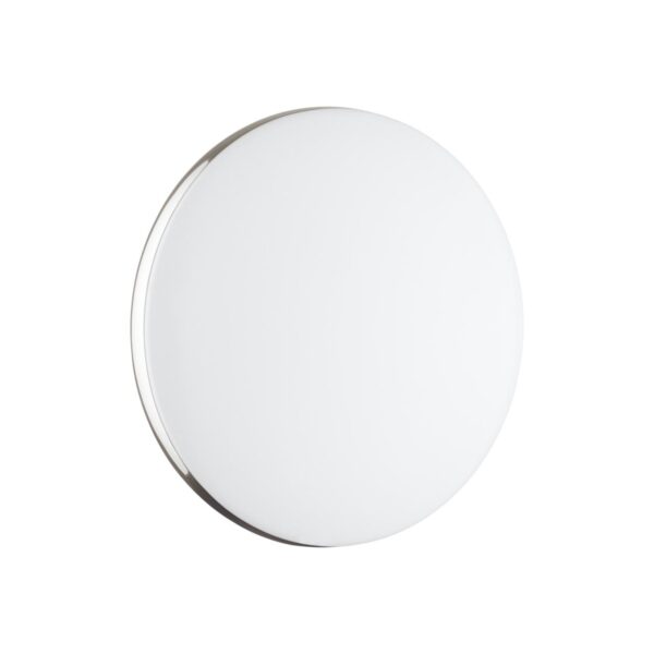 671e7d2f1fbd769778c732d3d78a1c68 7600/CLN TAN SN Светильник пластик/белый/хром LED 36Вт без ДУ 4000К D340 IP43 RINGO