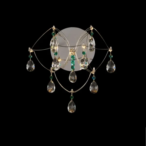 6924.970 Светильник настенный iLAMP LOUVRE W899 CHROME