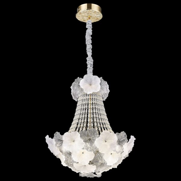 6ql6c43zs573bgedwzl0simfdsari05c WE112.12.303 WERTMARK ISABELLA светильник подвесной, E14, 12x40W