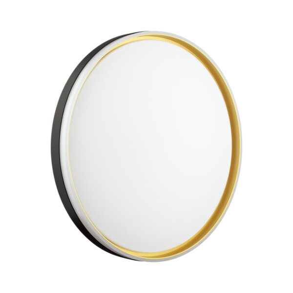 711162fc86e0e0d81365197e6a6e6402 7619/ELN PALE SN 160 Светильник пластик/черн./золот. LED 76Вт 3000/4000/6000K D490 IP43 CCT SAVI