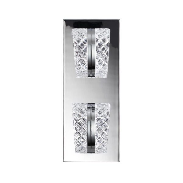 880efa70f8afd505158d187ae63c9ef0 5029/8WL L-VISION ODL24 000 хром/металл/акрил Бра LED 8W 4000K 415лм MIRAGE