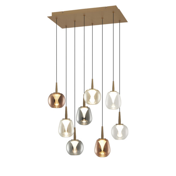 89342B8PL 8934+8PL Люстра подвесная ANDROMEDA