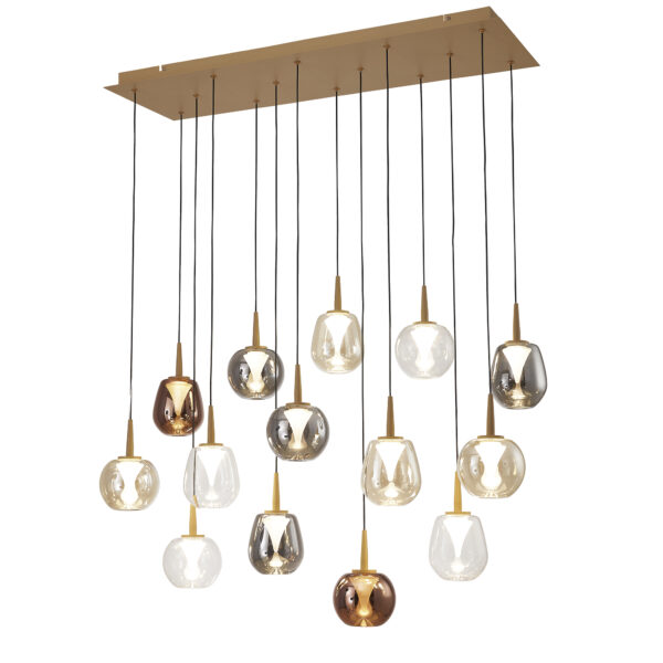 89362B14PL 8936+14PL Люстра подвесная ANDROMEDA