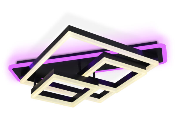 - купить на сайте Люстры Торг 1232461 FA8533 BK черный 132W 3000K-6400K+RGB 630*570*160 (ПДУ РАДИО 2.4G)