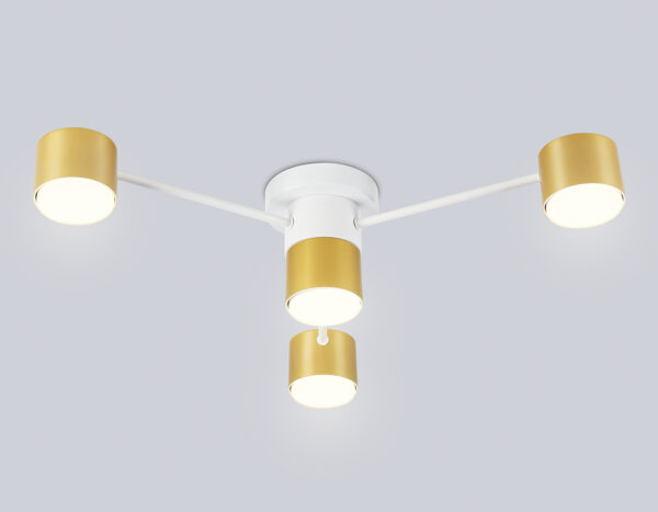 FL51720_mode1 FL51720/4 WH/GD белый/золото GX53/4 max 12W 645*135