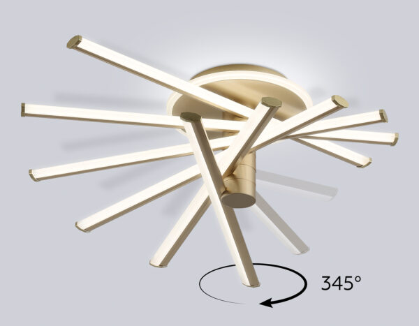 FL6234_mode0 FL6234 GD золото 96W 3000K-6400K 605*605*200 (ПДУ ИК)