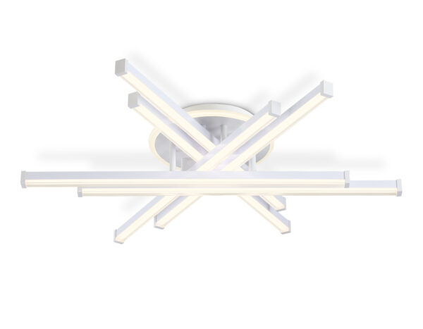 FL6271 FL6271 WH белый 98W 3000K-6400K 700*615*135 (ПДУ ИК)