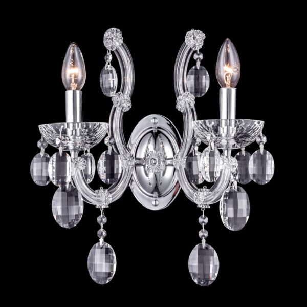 HOLLYWOOD_AP2_CHROME Бра Crystal Lux HOLLYWOOD AP2 CHROME