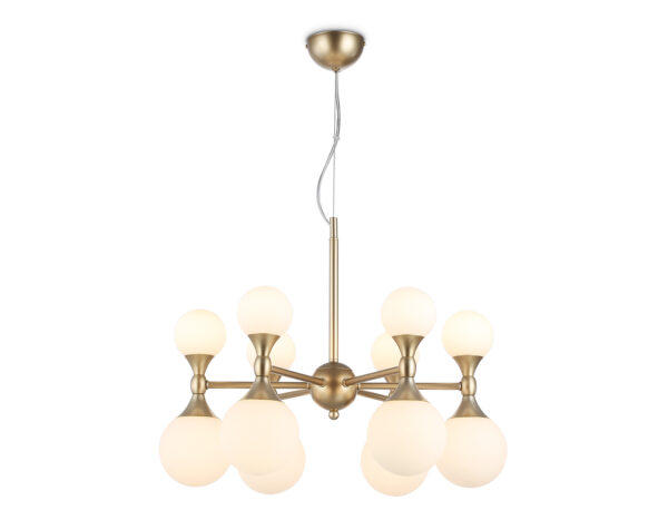 LH51050-2 LH51050/12 GD/FR золото/белый матовый G9*12 max 28W D550*450