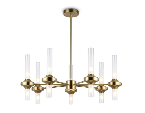 LH55360-2 LH55360/14 BS/CL латунь/прозрачный G9/14 max 30W D750*690