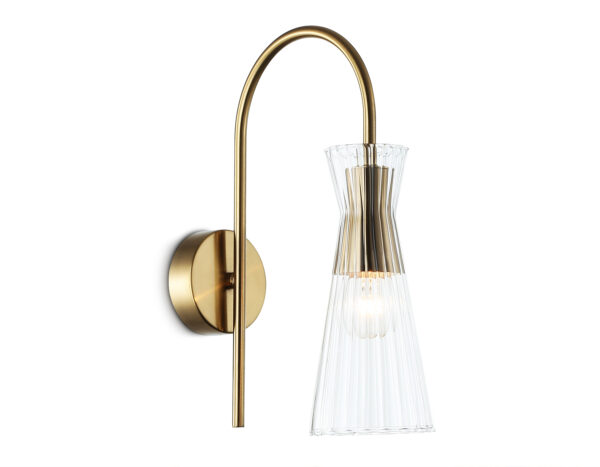 LH55705-2 LH55705 BS/CL латунь/прозрачный E14 max 40W 220*90*300