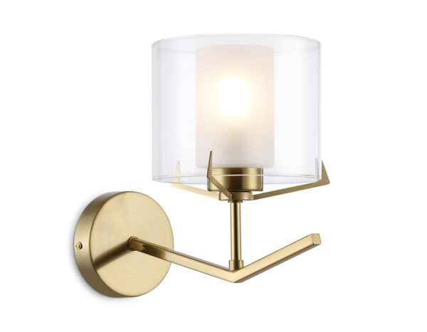 LH57010-2 LH57010 BS/FR латунь/белый матовый E14 max 40W 280*150*220