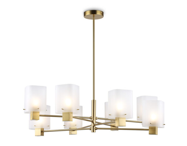 LH57033-2 LH57033/8 BS/SM латунь/дымчатый E14/8 max 40W D830*710