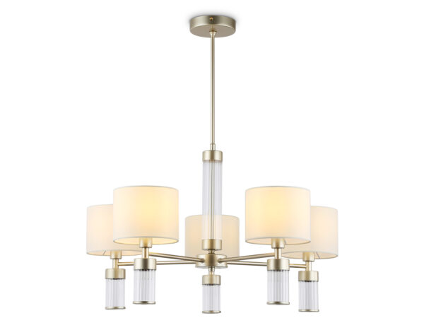 LH71301-2 LH71301/5 CGD/WH золото/белый E14/5 max 40W D680*740