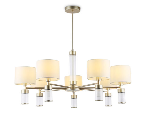 LH71303-2 LH71303/7 CGD/WH золото/белый E14/7 max 40W D860*740