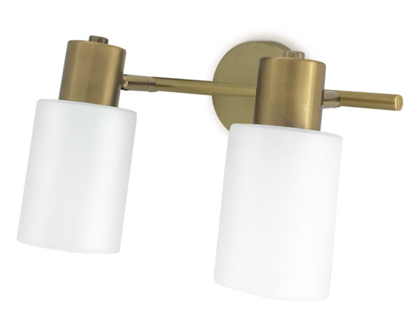 TR3969_1-2 TR3969/2 BS/FR латунь/белый матовый E27*2 max 40W 260*80*210