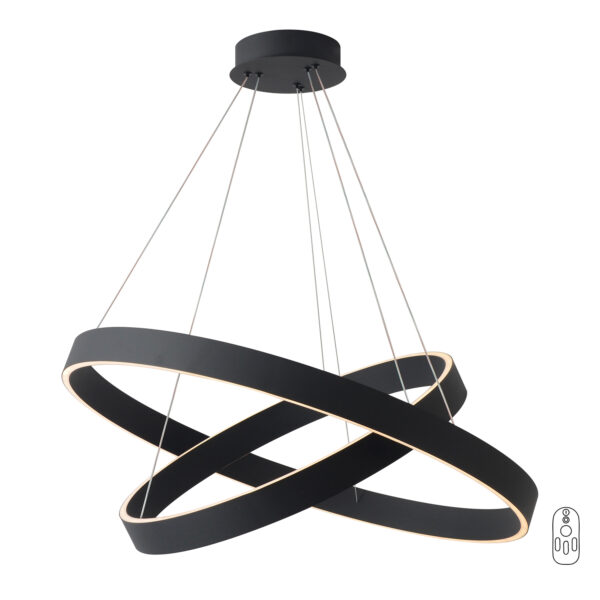 TRON_SP123W_LED_BLACK Люстра Crystal Lux TRON SP123W LED BLACK