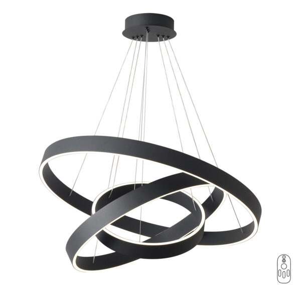 TRON_SP158W_LED_BLACK Люстра Crystal Lux TRON SP158W LED BLACK