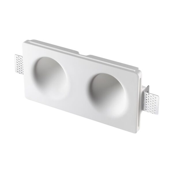 ae7835099102b73359847fa830e93170 371014 WIR NT25 624 белый Светильник встраиваемый в стену под покраску IP20 GU10 2*50W 220-240V CAIL