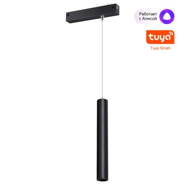 b15e3c8bcc9ef5ab8baa97e0db8b0750 359964 PORT NT25 226 черный Трековый св-к диммир. со сменой цв.температуры, пульт ДУ/Tuya Smart Life IP20 LED 10W 3000-6000K 90-240V VECTOR