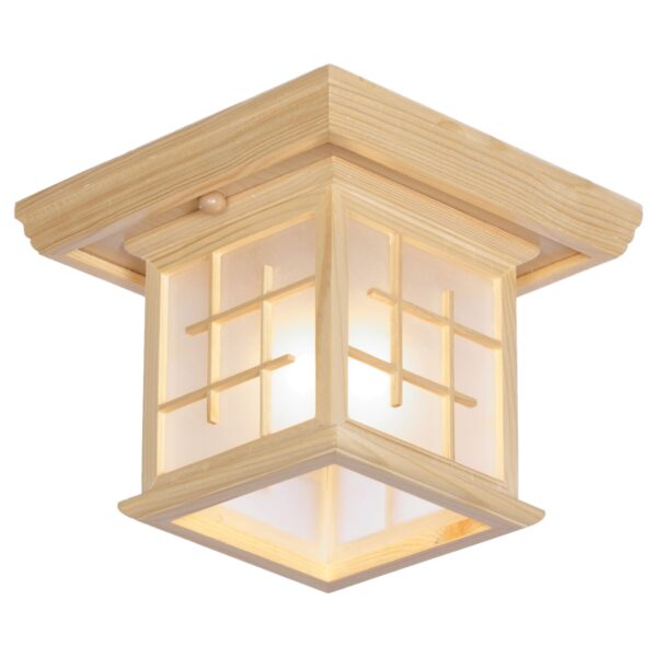 darfilq6ecmrcgukpn32xr4cew3app1z-1 592-717-01 VELANTE Деревянный стиль светильник потолочный, E27, 40W