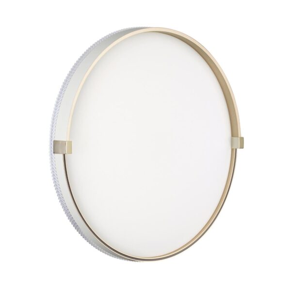 eda0d73c4e4184d7f1068448e871c3b9 7646/ELN PALE SN 189 Светильник пластик/золотой LED 76Вт 3000/4000/6000К D490 IP43 CCT OLIDI WHITE