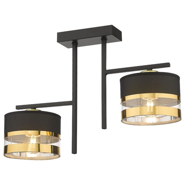 h9vx6wpny2gpo9rjff1e50kqq3l8wxrz 294-307-02 VELANTE Современный стиль светильник потолочный, E27, 2x40W