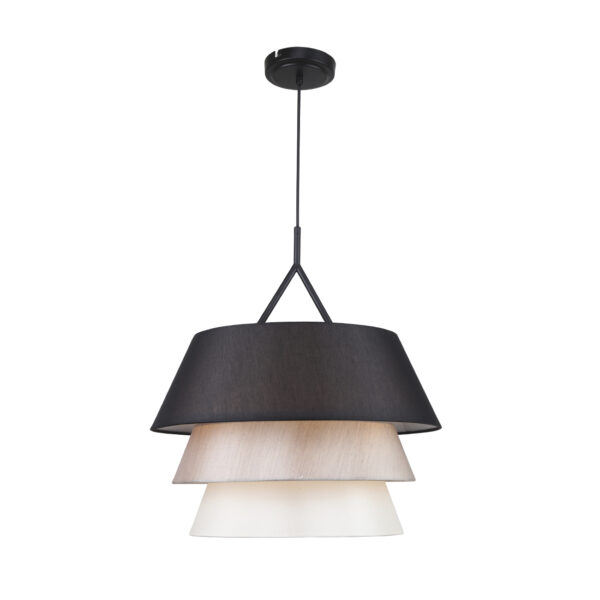 l125260 Escada 10187/3S E27*60W Black/Beige/White