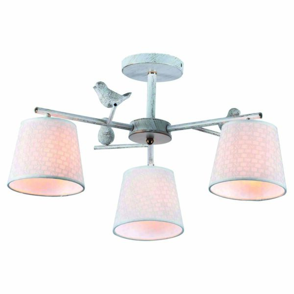 l63020 Escada 697/3P E27*60W White/Gold