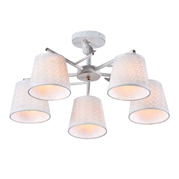 l63030 Escada 697/5P E27*60W White/Gold