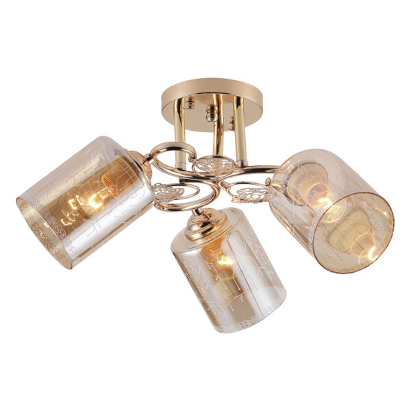 l94890 Escada 1118/3PL E27*40W Gold