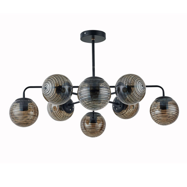 l96210 Escada 646/8P E27*60W Black