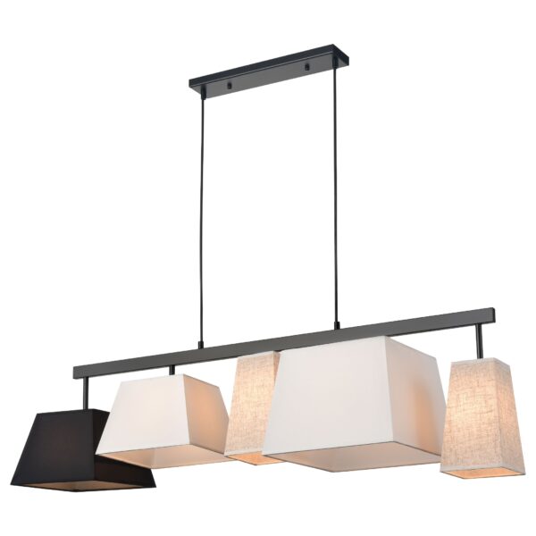 yiduo678u7hjdggnhgpn3yvvzhoopy60-1 268-023-05 VELANTE Деревянный стиль светильник подвесной, E27, 5x40W