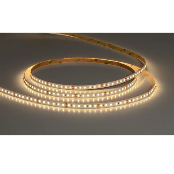0-1244 A2412008-01-3K Светодиодная лента 24В 9,6Вт/м 1000Лм/м 3000К 90+ 8мм SMD2835 120шт/м 5м IP20