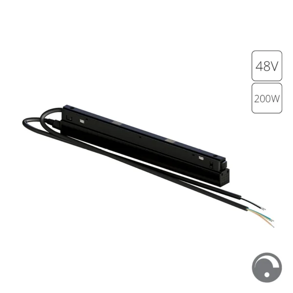 0-1362 A482806N Блок питания встраиваемый в трек 48В 200Вт 4А для диммируемых светильников серии LINEA